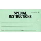 SPECIAL INSTRUCTIONS Tag Green with String, ESD Safe, 2.75" x 5'", 50/Pkg redirect to product page